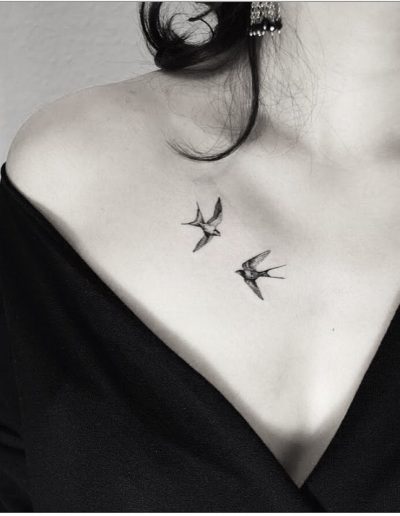 gergo augusztiny hungary budapest swallows tiny t fineline tattoo