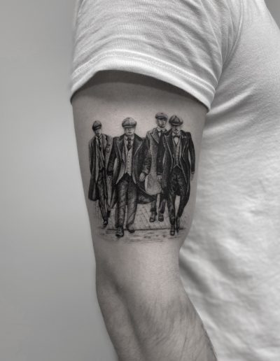 gergo augusztiny hungary budapest peaky blinders tattoo