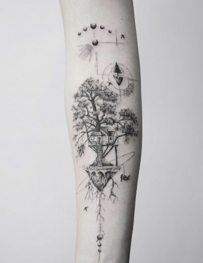 gergo augusztiny hungary budapest fineline nature tattoo