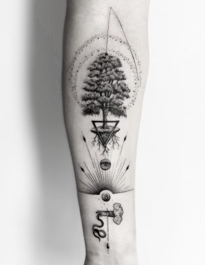 gergo augusztiny hungary budapest tree tattoo